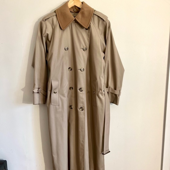 Burberry Men’s Wool Lined Removable Trench Coat Nova Check - Picture 4 of 16